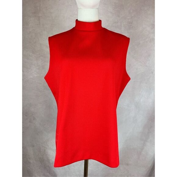 VintageāPlus Size Dagger Collar Blouse Set Mod 70s - Picture 6 of 7